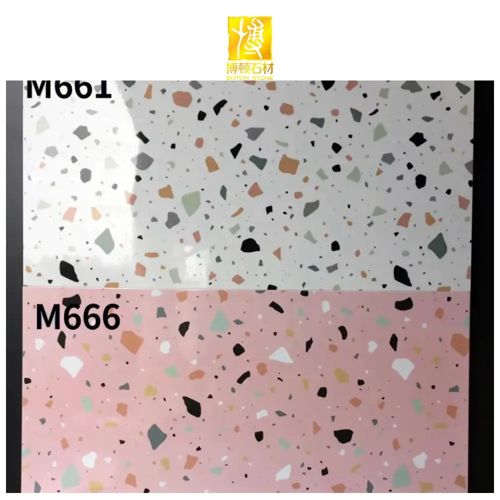 High Quality Terrazzo Look like Ceramic Tiles for Kitchen Floor Wall Tiles