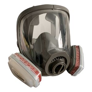 Masker Respirator dapat dipakai ulang masker <span class=keywords><strong>Gas</strong></span> wajah penuh, masker <span class=keywords><strong>Gas</strong></span> bertahan hidup nuklir dan kimia dengan filter karbon aktif 40mm - Product Image 2