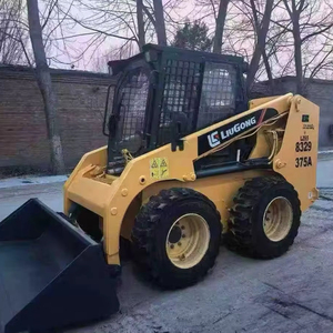 Chargeuse compacte 4x4 375A à roues, modèle LIUGONG CASE CAT, pour travaux de construction et de terrassement – Vente chaude - Product Image 1