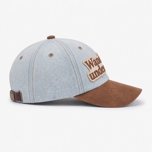Wholesale Custom Logo Applique 3D Embroidery Sporty Letter <b>Dad</b> <b>Hat</b> Vintage Washed Denim Unstructured Adjustable Baseball Cap - Product Image 3