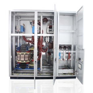 Armoire électrique <span class=keywords><strong>de</strong></span> placard en aluminium, économique, prix d'usine, alimentation chinoise, <span class=keywords><strong>condensateur</strong></span> <span class=keywords><strong>de</strong></span> Distribution, avec <span class=keywords><strong>démarrage</strong></span> souple - Product Image 2