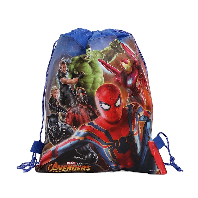 Заводская цена, оптовая продажа, индивидуальный переработанный нетканый мешок для покупок, пылесборник, нетканый шнурок