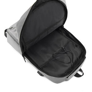 Sac à dos pour ordinateur portable en nylon élégant pour homme, multifonctionnel, avec charge USB, imperméable, pour l'école, les voyages, les affaires, décontracté, intelligent - Product Image 3
