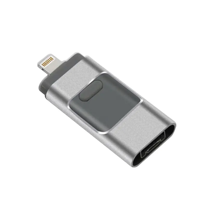 Kostenloses individuelles LOGO 32 64 128 256 GB Pendrive Otg 16 GB 3in1 Pen Drive 512 GB USB 2.0 Flash Sticks