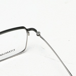 Monturas de Gafas Modernas Rectangulares con Aro Completo, Unisex, Ligeras, Anti-UV, Corrección de Visión para Adultos, Diseño Sólido - Product Image 3