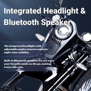 Motocicleta <span class=keywords><strong>Eléctrica</strong></span> en Existencia en EE. UU. y la UE, Envío Gratuito, 10000 W, Sin Escobillas, 72 V, 35 Ah, Batería Extraíble, Suspensión Completa, Doble Rueda de 14 Pulgadas, <span class=keywords><strong>MTB</strong></span> - Product Image 2