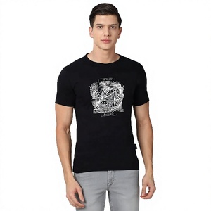 Fabricant en gros de t-shirts pour hommes 100% coton, impression par sublimation, logo personnalisé, fournisseur OEM respectueux de l'environnement - Product Image 1