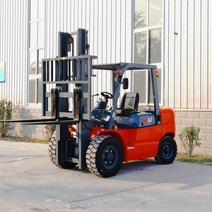 Large applicabilité 4wd 4x4 terrain accidenté 6 tonnes chariot élévateur diesel tout terrain conteneur 3.5 tonnes 7 tonnes chariots élévateurs diesel - Product Image 4