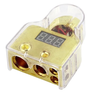 디지털 방식으로 긍정적인 건전지 맨끝 8/1/0/4 계기 및 볼트 미터 차 오디오 amp는 건전지 힘 해병을 설치합니다 - Product Image 1