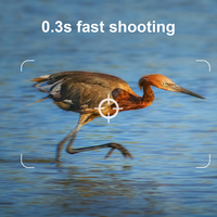 Caméra de chasse sans fil Sensvision WiFi 4K 64MP avec contrôle par application, mini vision nocturne activée par le mouvement