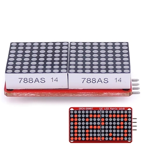 Bssy) mở-thông minh 0.8 "inch <span class=keywords><strong>16x8</strong></span> I2C <span class=keywords><strong>Led</strong></span> <span class=keywords><strong>Dot</strong></span> <span class=keywords><strong>Matrix</strong></span> mô-đun hiển thị màu đỏ cho ardruino - Product Image 3