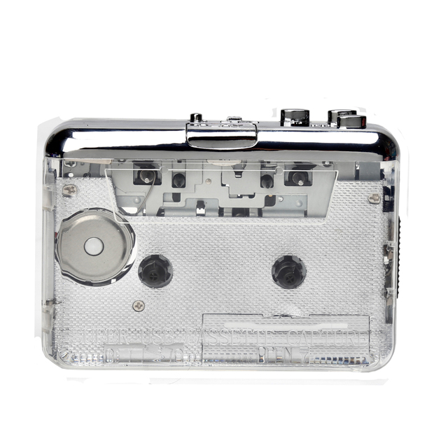 New Arrival Customised Personal Portable Transparent Walkman Audio MP3 Converter Cassette Player