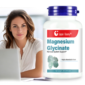 Suplemento Dietético de Citrato de Magnesio Shecome con Zinc para Apoyar la Salud del Sistema Inmunitario, Huesos, Nervios y Músculos, Cápsulas de Citrato de Magnesio - Product Image 1