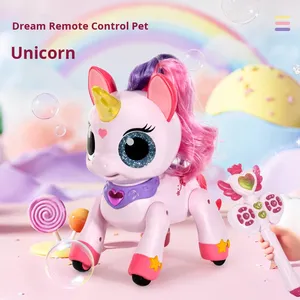 Unicornio de Juguete con Control Remoto, Control <span class=keywords><strong>por</strong></span> Gestos, Sensor de Gravedad, Control <span class=keywords><strong>por</strong></span> Aplicación, para Interiores y Exteriores, Compañero para Niños - Product Image 2