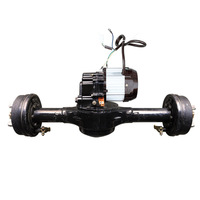 Moteur sans balais personnalisé Faradyi basse vitesse CC 12V/24V 1300W pour essieu arrière, différentiel à courroie, véhicule à quatre roues, ventilateur pour tricycle