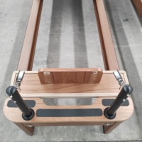 Reformer Pilates Commercial Portable de Haute Qualité avec Cadre en Alliage d'Aluminium Haute Stabilité pour Entraînement du Corps Entier