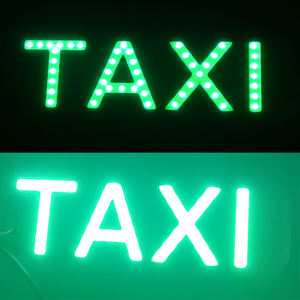 Lampe indicatrice de cabine de <span class=keywords><strong>taxi</strong></span> à LED pour pare-brise, panneau lumineux 12V, feux de guidage de <span class=keywords><strong>taxi</strong></span> <span class=keywords><strong>COB</strong></span> avec allume-cigare - Product Image 6