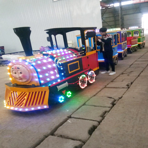 Train touristique sans rail pour enfants, pour parcs d'attractions et fêtes, à vendre - Product Image 5