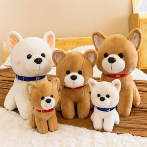 Peluche personnalisée Shiba <span class=keywords><strong>Inu</strong></span>, jouet en peluche Kawaii, chien <span class=keywords><strong>Akita</strong></span> en peluche avec collier - Product Image 6