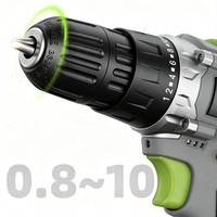 Perceuse-visseuse à batterie lithium DC 21V à vitesse variable - Mini perceuse électrique portable OEM pour usage domestique