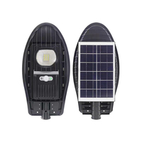 50W 100W 150W 200W 300W meilleure vente solaire tout-en-un ABS boîtier IP65 capteur de mouvement LED lampadaire chine prix usine
