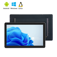 Panel PC Industrial con Pantalla Táctil Capacitiva TouchWo de 15/15.6 Pulgadas, Sistema Operativo Android, Sin Ventilador, Montaje en Pared, Resolución Serial de 1920x1080