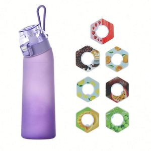 Bouteille d'eau portable écologique en Tritan, saveur fruitée, 650 ml, avec paille rabattable, compatible eau bouillante, anti-corrosion, passe au lave-vaisselle - Product Image 3