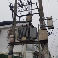 Transformador de Distribución de Energía Eléctrica Sumergido en Aceite 50KVA 100KVA 160KVA 200KVA 250KVA 315KVA 400KVA 500KVA 15KV