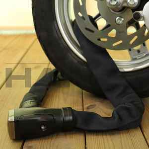 Serrure d'<span class=keywords><strong>alarme</strong></span> de chaîne de vélo électronique antivol étanche en gros robuste adaptée au vélo de moto - Product Image 1