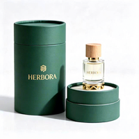Kotak Kemasan Parfum Kosong Mewah Logo Kustom Grosir 30ml 50ml 100ml Botol Kaca Flip Top Kotak Kertas Hadiah Premium