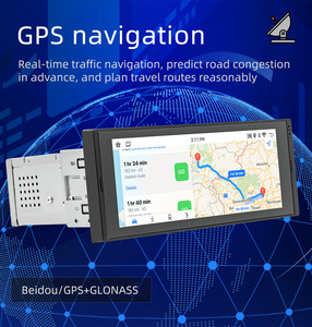 1Din GPS estéreo Autoradio Multimedia Android pantalla táctil coche para REPRODUCTOR DE DVD 6,8 pulgadas cámara trasera Universal <span class=keywords><strong>MP5</strong></span> Wince Radio 1 - Product Image 6