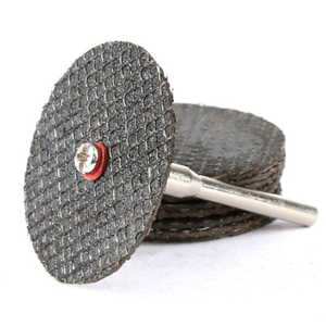Piringan Pemotong Abrasif Serat 38MM dengan 4 Mandrels Cakram Putar Abrasif Alumina - Product Image 4
