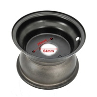 3 حفرة 6 بوصة محور عجلة استخدام-6 13x5.00-6 13x6.50-6 إطار ATV 3 حفرة فراغية ل 110-125cc جو كارت جزازة العشب