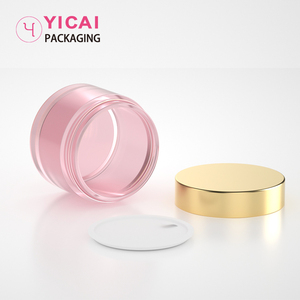 Lọ Đựng Petg Trong Mờ 15Ml 30Ml 50Ml 80Ml 100Ml 0.5Oz 4Oz 8Oz Có Nắp Màu Hồng Mờ Hộp Đựng Chà Môi - Product Image 4