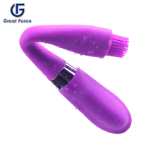 Vibrateur à double embout Great Force OEM Factory pour femmes, jouet sexuel, masturbation féminine, stimulation clitoridienne, masseur vibrant