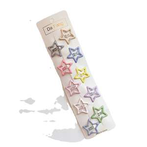 Crème coréenne crème douce fille coeur bb clip mignon <span class=keywords><strong>tout</strong></span> enfants pince à cheveux frange cheveux cassés coiffure - Product Image 1