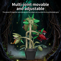 Offre Spéciale : Ensemble de Blocs de Construction en Plastique Série Fleur Cannibale Fantasy Explore, Briques Magiques Manoir Bonsaï, Jouets pour Enfants, Cadeaux