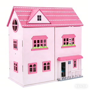 Vente en gros personnalisée : Poupée Matryoshka américaine en bois à deux étages, jouet éducatif de jeu de rôle à monter soi-même - Product Image 3