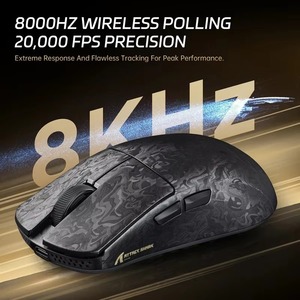 Attack Shark R11 Ultra Carbon Fiber 8k PAW3950MAX Wireless Gaming <b>Mouse</b> 20000 FPS Static Scan Rate 49g Ultra USB/Type-C - Product Image 3