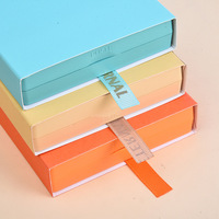 Coffret d'emballage de bijoux personnalisé avec logo, avec poignée, en carton rigide, pour gloss, vente en gros, boîtes à colliers en papier avec tiroir