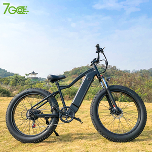 Vtt électrique à pneus larges, 2022 de 48V 500W/1000w, vélo de descente à suspension complète - Product Image 1