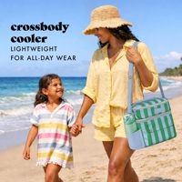 Sac isotherme Fit Fresh Sidekick - Double compartiment, étanche, souple, avec bandoulière, capacité de 15 canettes, en polyester