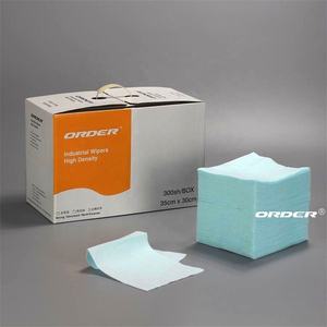 Remplacer <span class=keywords><strong>Proclean</strong></span> Turquoise 1/4 fois non tissé industriel à haute friction tâches les plus difficiles essuie-glaces de dégraissage chiffon de nettoyage de <span class=keywords><strong>voiture</strong></span> - Product Image 5