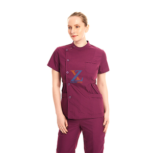 Divisa Ospedaliera, Completo per Centro <span class=keywords><strong>di</strong></span> Emergenza, Uniformi da Lavoro per Infermieri e Medici, Abbigliamento per Personale Ospedaliero, Tuta da Lavoro Personalizzabile con Logo - Product Image 4