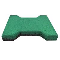 Dalles de sol emboîtables antidérapantes en SBR haute densité, antistatiques, durables et écologiques pour gymnases et aires de jeux