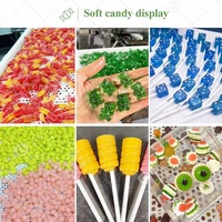 Speciaal Gevormde Suiker Cristal Lolly Zachte Harde Gummy Suiker Snoep Maken Machine 200.00-1000.00 Fudge Giet Lijn