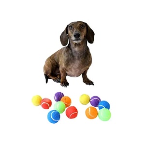 Jouets de tennis durables pour animaux de compagnie, cadeau pour animaux, logo personnalisé, balles de tennis couineuses pour chiens pour l'entraînement - Product Image 2