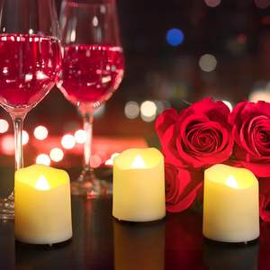 Lot de 6 bougies LED USB rechargeables pour théière (modèle 2026) - Product Image 4