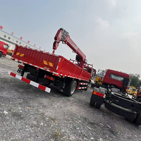 Camion 4x2 3t 5t 8t 10t 15t avec grue Camion-Grue montée sur camion Fabricant de grues montées sur camion