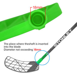 Vente en gros Lame de bâton de hockey Salibandy en plastique PP et HDPE de haute qualité bon marché Lame de bâton de hockey Unihockey Floorball Sticks Blade - Product Image 4